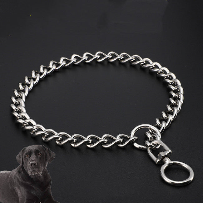 Edelstahl Hund Deutscher Schäferhund Rottweiler Golden Retriever Große Kontrollkette Halsband