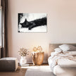 Black Cat Serenity Canvas