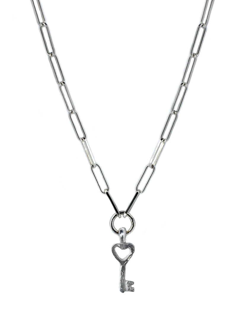 Key to my Heart  Trace Chain Necklace
