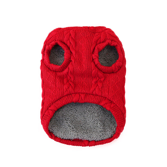 Wool Cotton Vest Pet Clothing Small Dog Winter Sweater