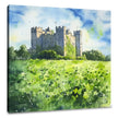 Irish Castle Spring Canvas