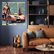 Hollywood Star Drive Canvas