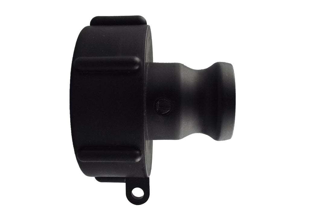 IBC 2” S60X6 Valve with IBC S60X6 - 1” Camlock Fitting 1” Type D Camlock