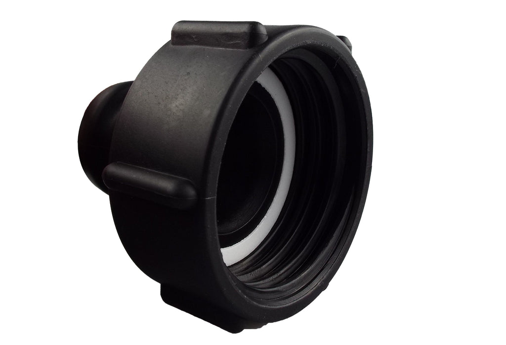 IBC 2” S60X6 Valve with IBC S60X6 - 1” Camlock Fitting 1” Type B Camlock
