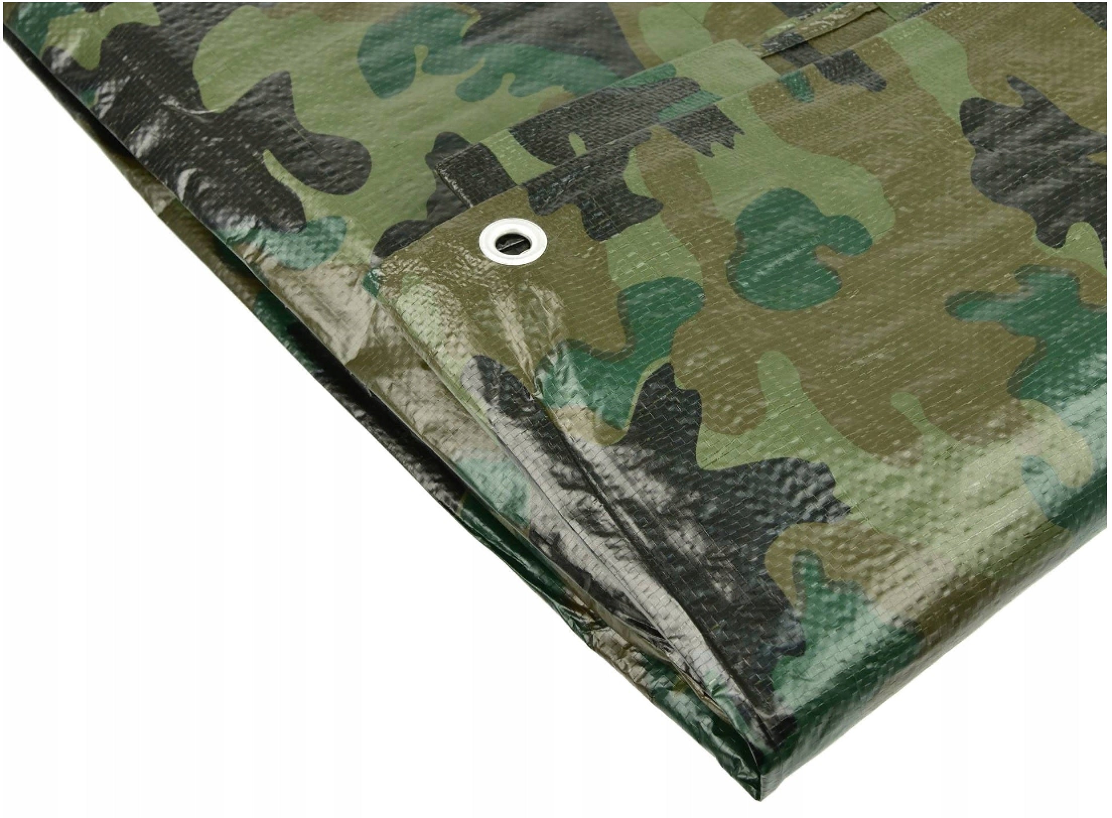 Camouflage M-Grade Tarpaulin 2m x 3m