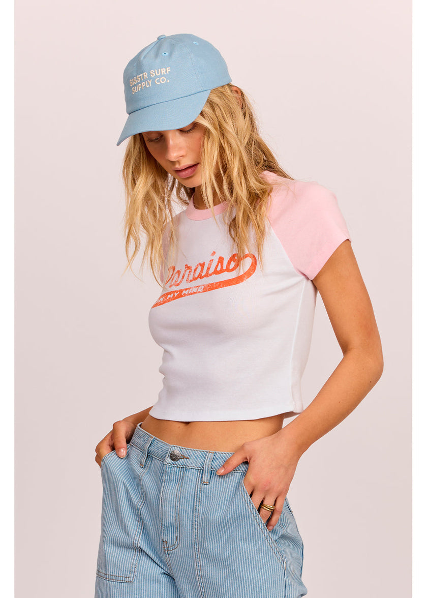 Sisstr Yours Truly Denim Cap