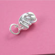 Cat Silver Charm