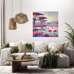 Flamingo Paradise Canvas