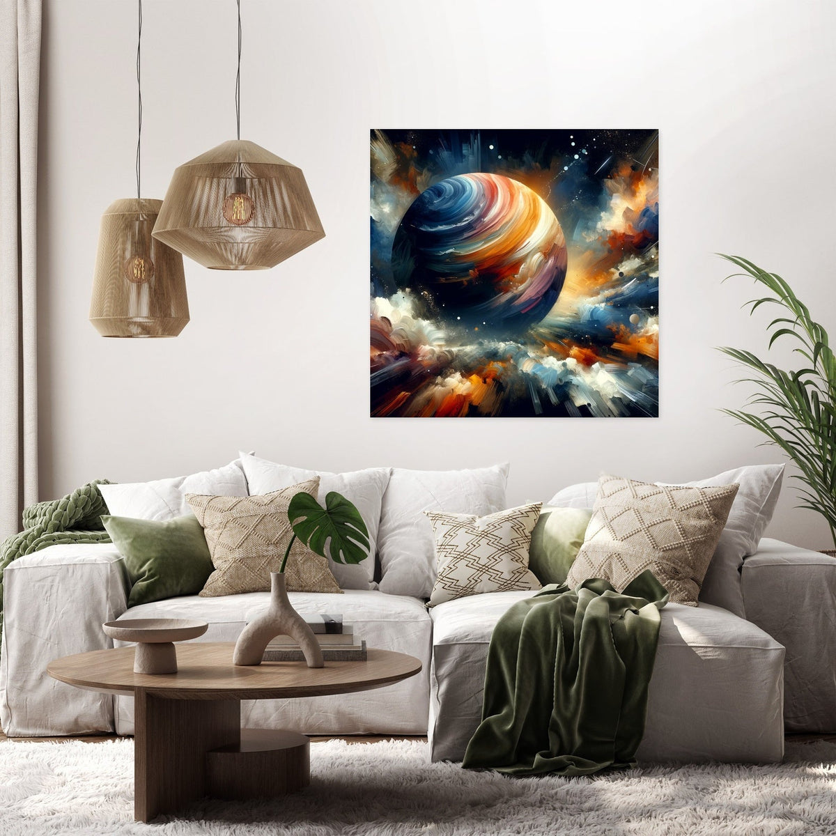 Planetary Passion Canvas