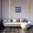 Galactic Blend: Contemporary Enigmas Canvas