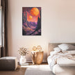 Twin Suns Exoplanet Canvas
