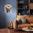 French Bulldog Toast Canvas