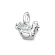 Chicken Silver Charm
