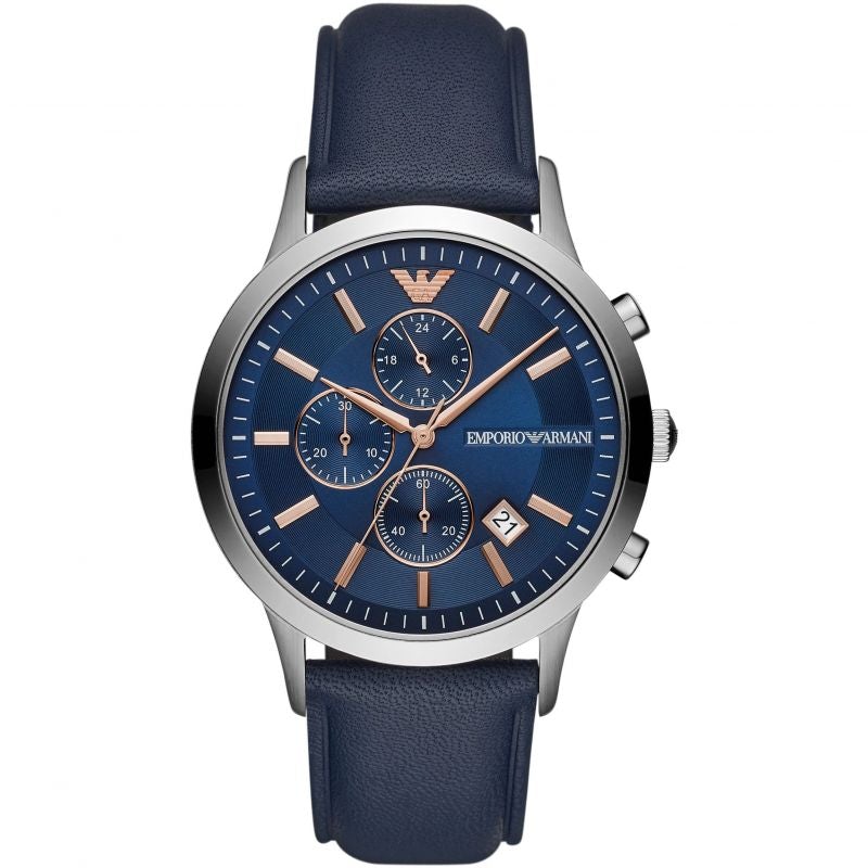 Emporio Armani AR11216 Men's Renato Blue Chronograph Watch