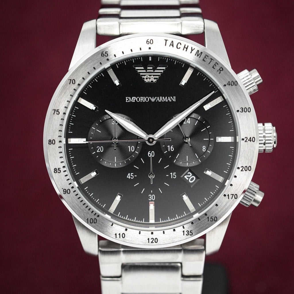 Emporio Armani AR11241 Men's Mario Chronograph Watch