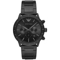 Reloj cronógrafo deportivo Mario negro para hombre Emporio Armani AR11242