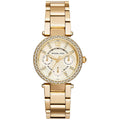 Michael Kors MK6056 Ladies Mini Parker Gold Chronograph Watch