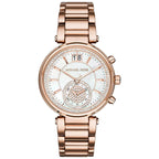 Michael Kors MK6282 Ladies Sawyer Rose Gold Watch