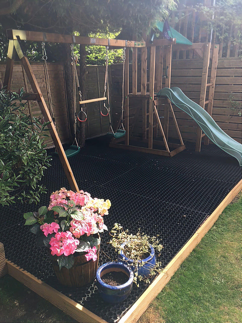 Grasslock Ground Protection Grass Tiles