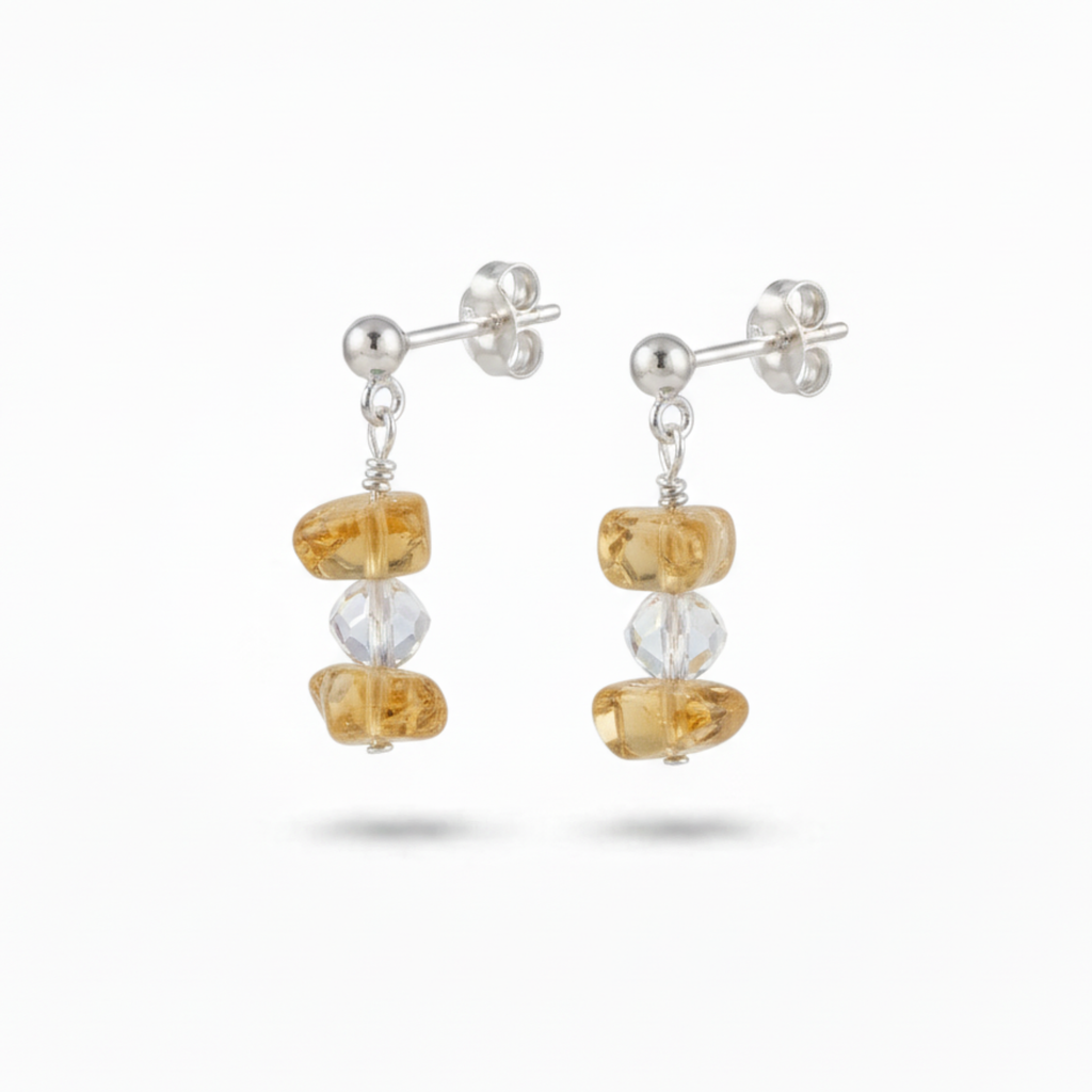 Citrine Gemstone Earrings