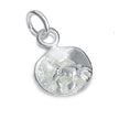 Clam Shell & Crab Silver Charm