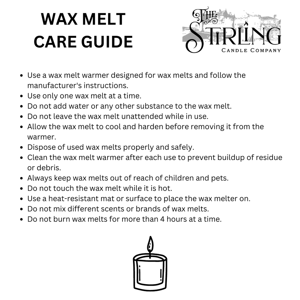 Cedarwood & Vanilla - Wax Melt Clamshell