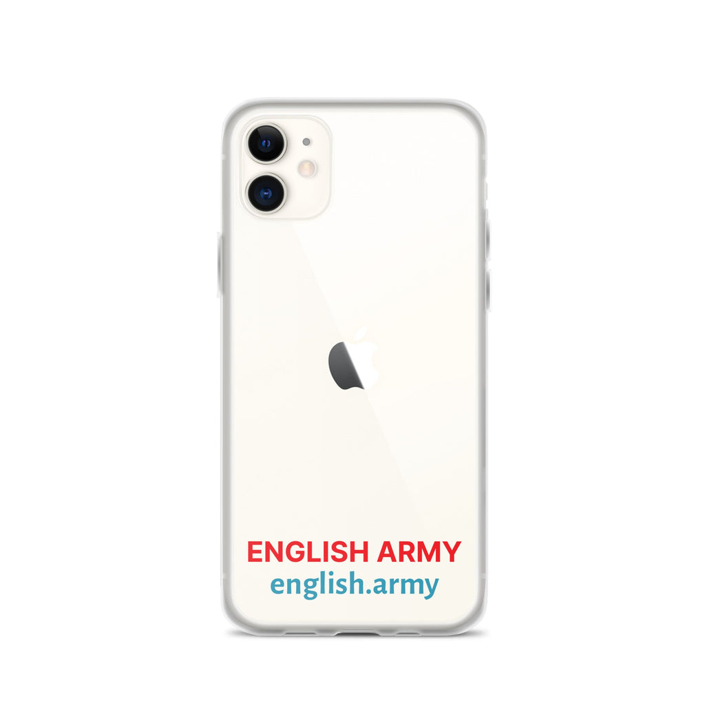 ENGLISH ARMY - Clear Case for iPhone®