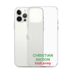 Christian Nation - Clear Case for iPhone®