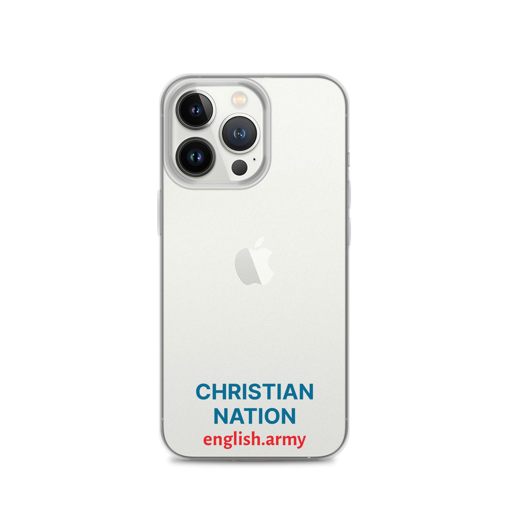 Christian Nation - Clear Case for iPhone®