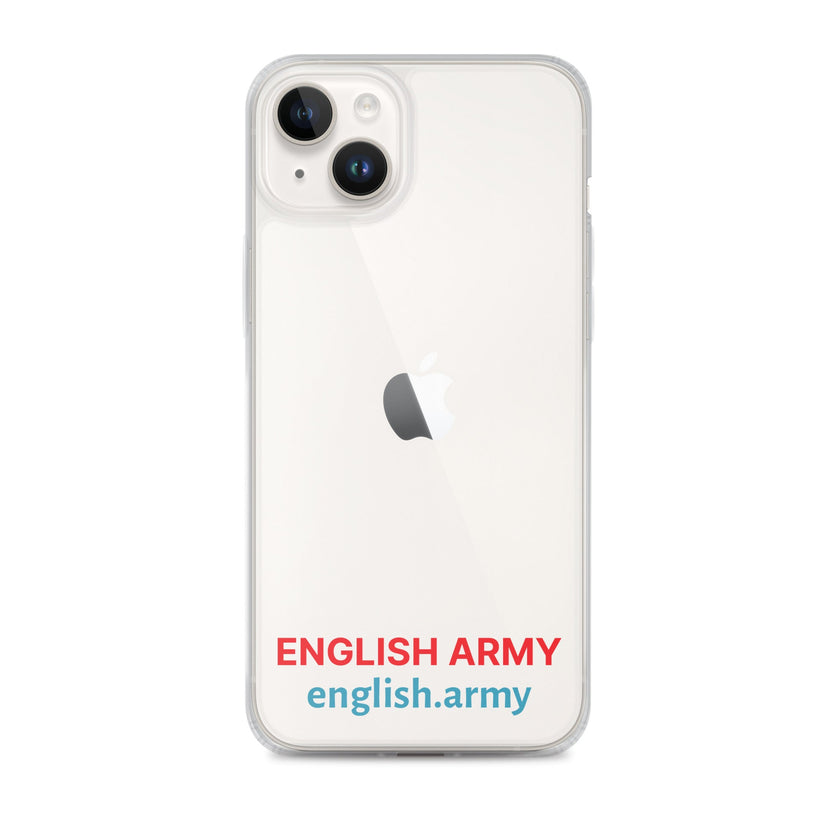 ENGLISH ARMY - Clear Case for iPhone®