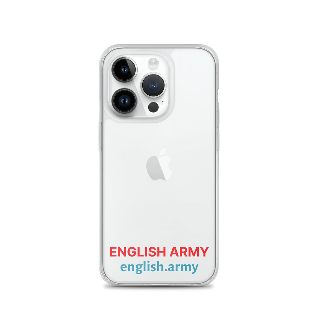 ENGLISH ARMY - Clear Case for iPhone®