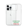Christian Nation - Clear Case for iPhone®