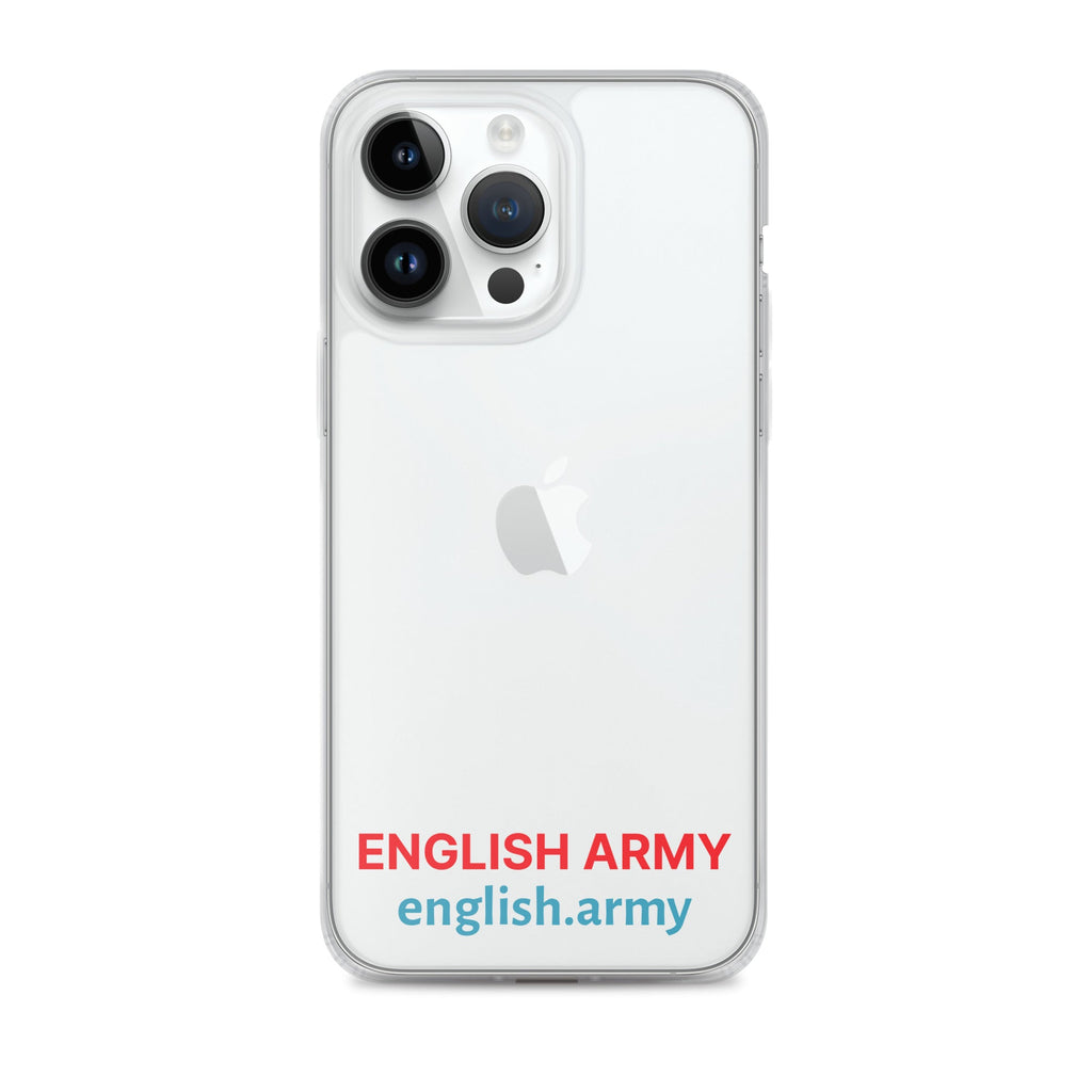 ENGLISH ARMY - Clear Case for iPhone®