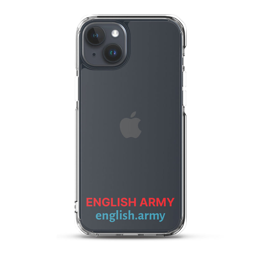 ENGLISH ARMY - Clear Case for iPhone®