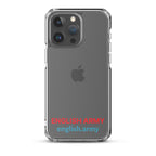 ENGLISH ARMY - Clear Case for iPhone®