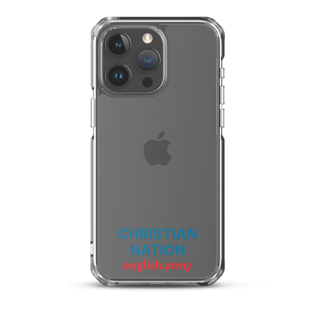 Christian Nation - Clear Case for iPhone®