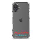 ENGLISH ARMY - Clear Case for iPhone®