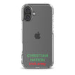 Christian Nation - Clear Case for iPhone®