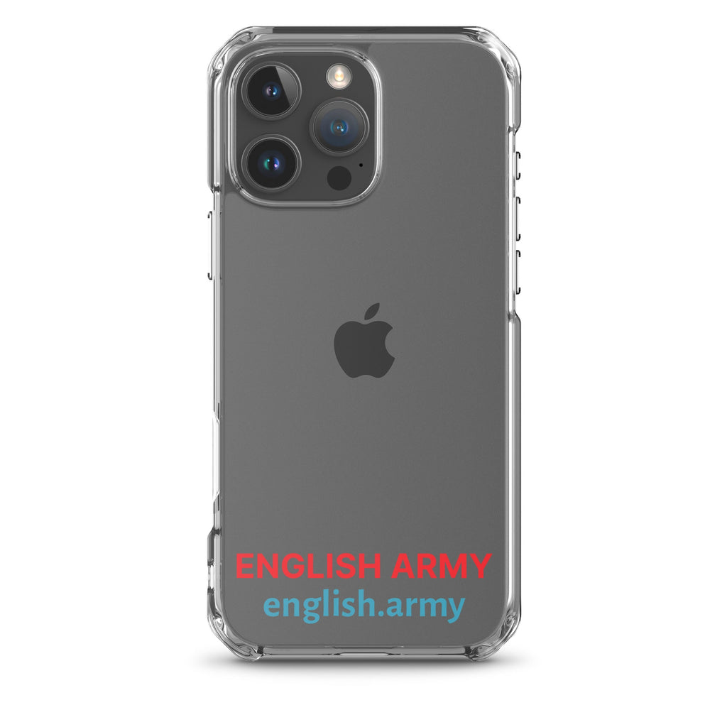 ENGLISH ARMY - Clear Case for iPhone®
