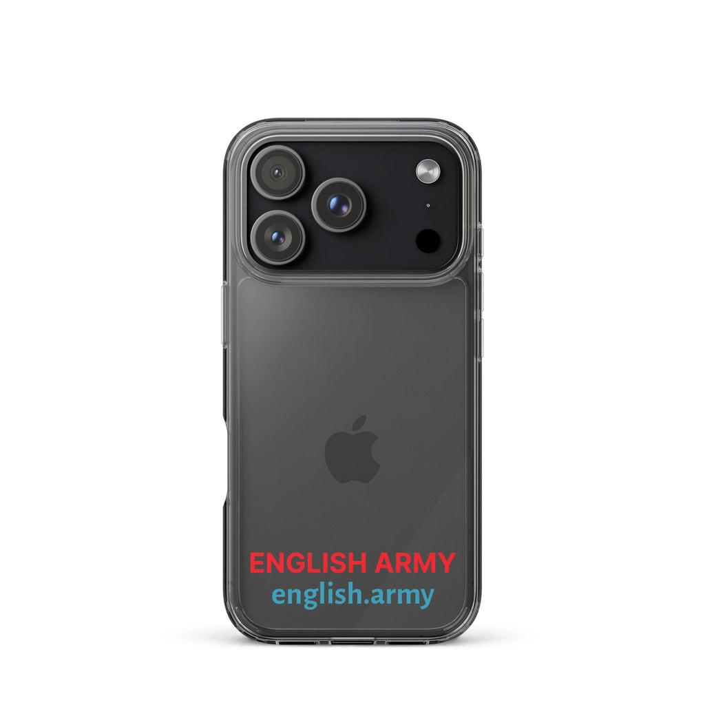 ENGLISH ARMY - Clear Case for iPhone®