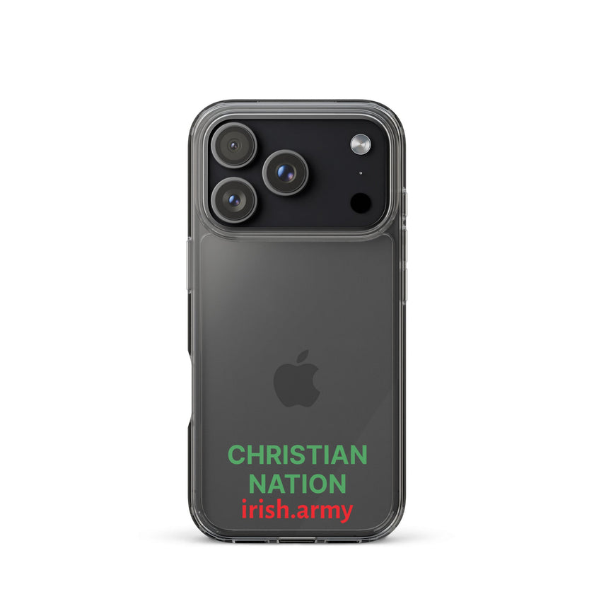Christian Nation - Clear Case for iPhone®