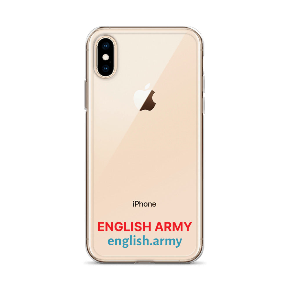 ENGLISH ARMY - Clear Case for iPhone®
