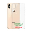 Christian Nation - Clear Case for iPhone®