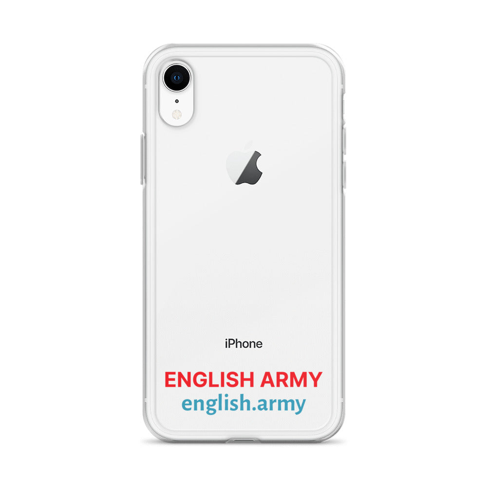 ENGLISH ARMY - Clear Case for iPhone®