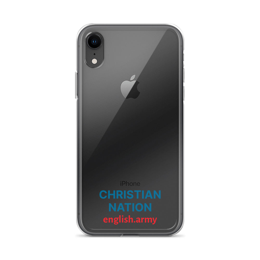Christian Nation - Clear Case for iPhone®