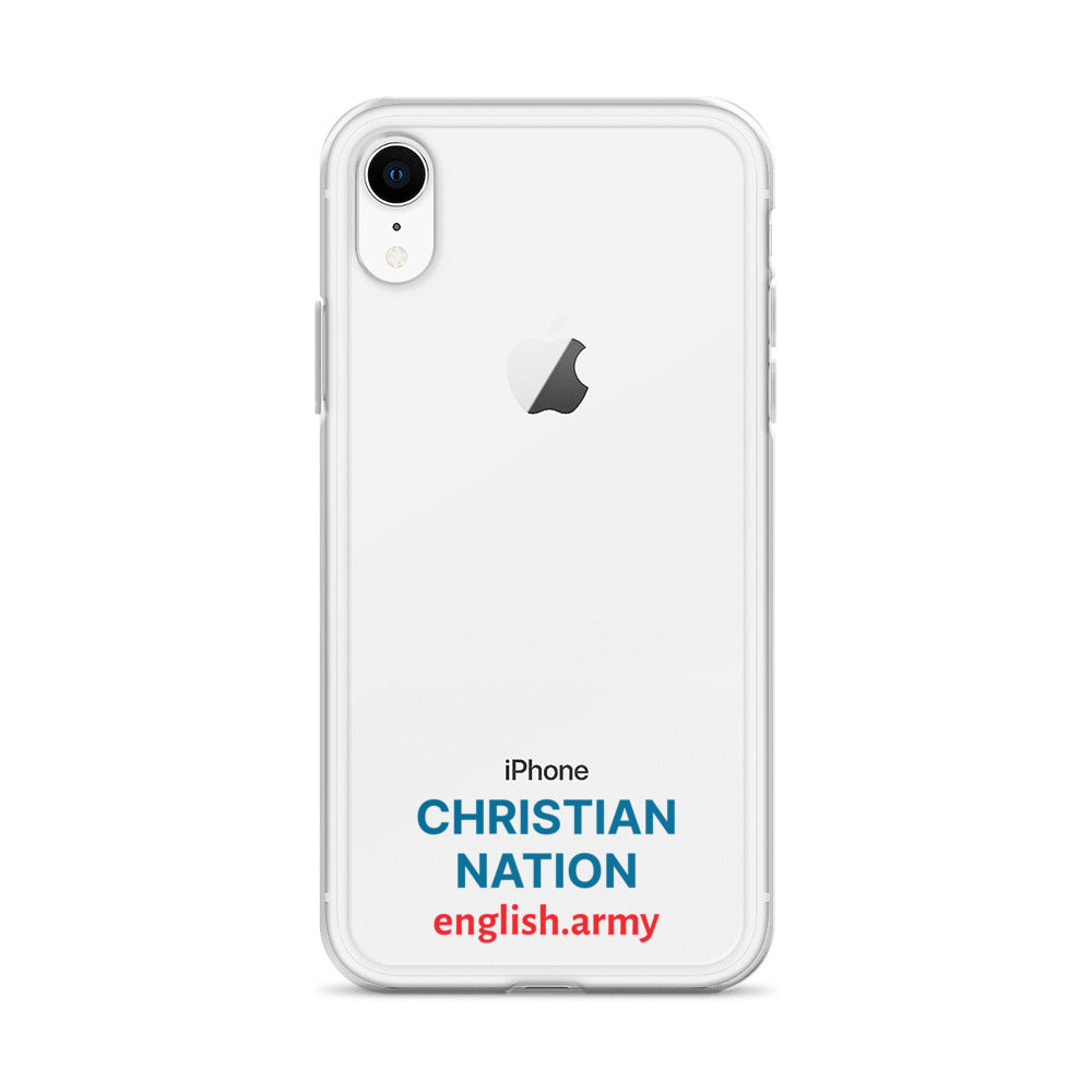Christian Nation - Clear Case for iPhone®