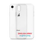 ENGLISH ARMY - Clear Case for iPhone®