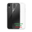 Christian Nation - Clear Case for iPhone®