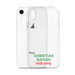 Christian Nation - Clear Case for iPhone®