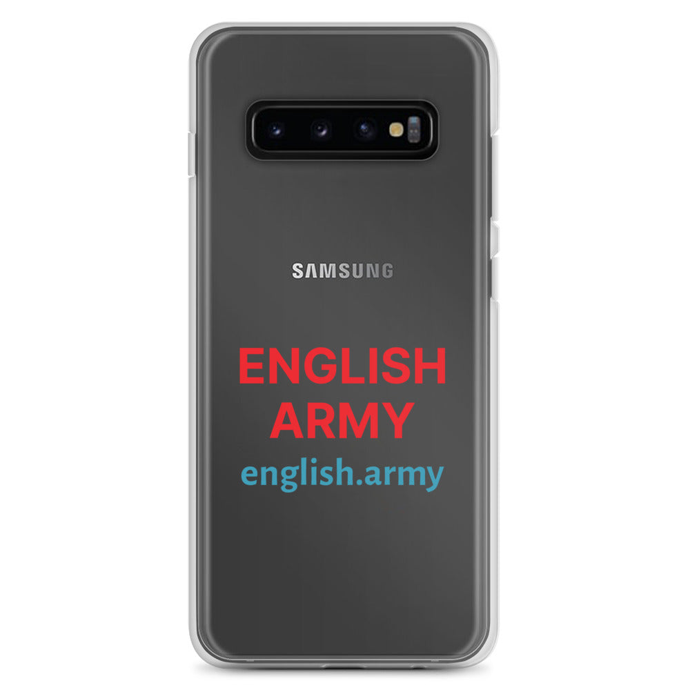 ENGLISH ARMY - Clear Case For Samsung®